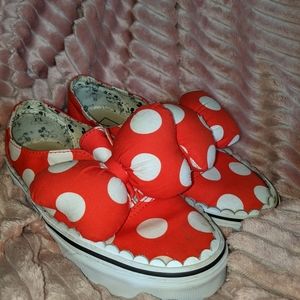 Vans Minnie mouse girl shoes